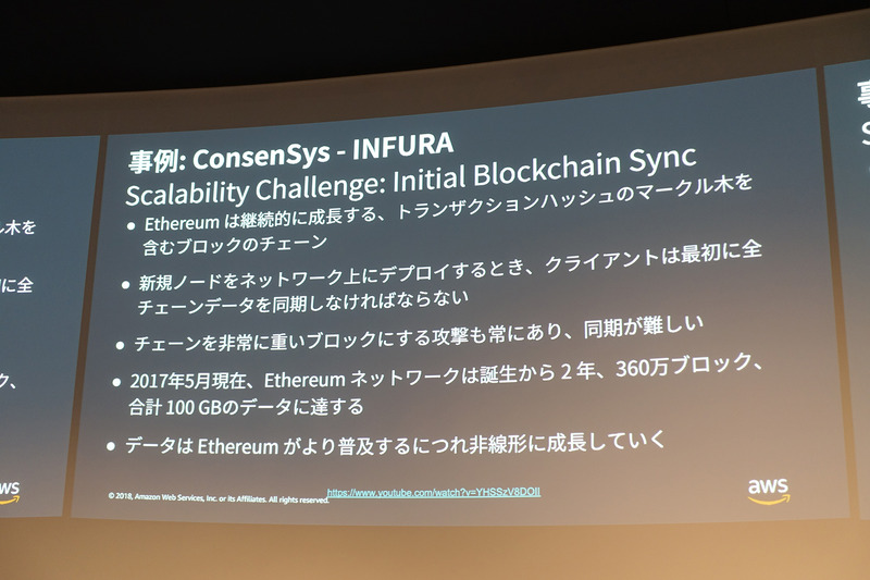 INFURAで解決が必要だった課題の1つ。Ethereumのブロックチェーン同期のデータ転送量が急増している