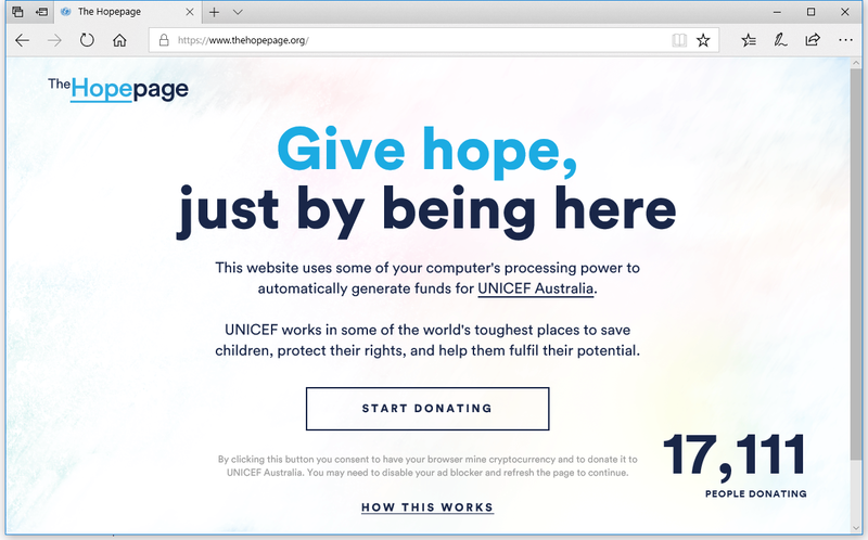 The Hopepage
