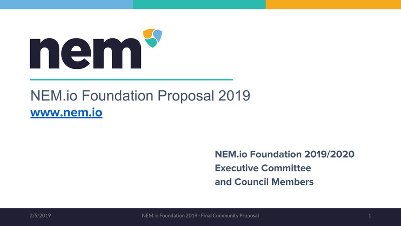 Funding Proposal 2019（発表資料より引用、以下同）
