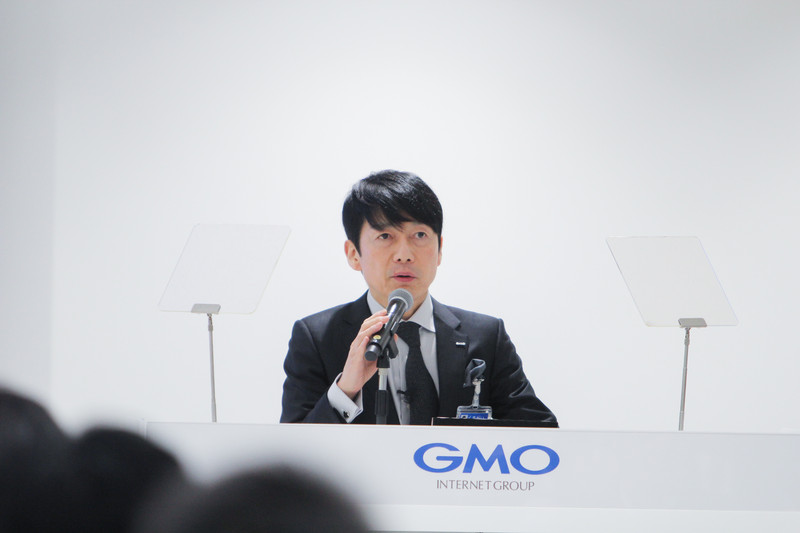 GMOインターネット・代表取締役会長兼社長 グループ代表の熊谷正寿氏
