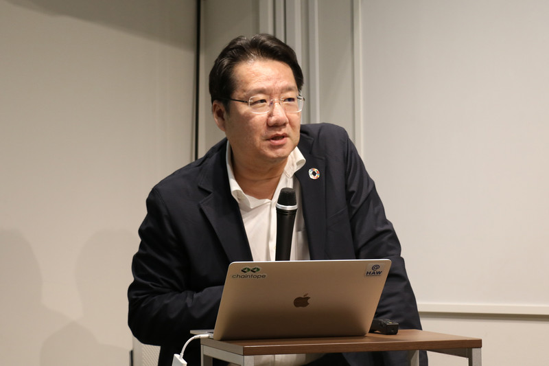 chaintope社・代表取締役CEOの正田英樹氏