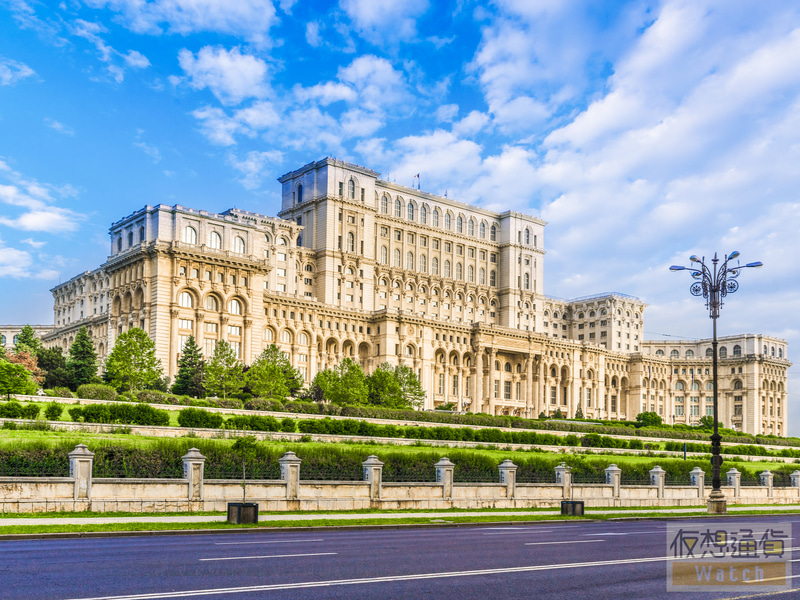 ルーマニア首都ブカレストの議事堂宮殿（Image: Shutterstock.com）