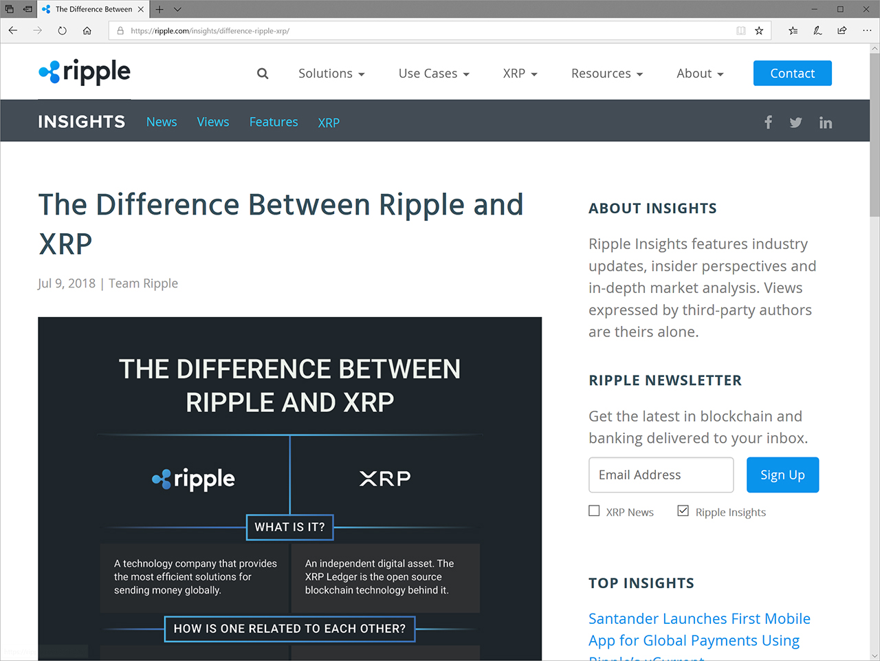 米リップル社が「RippleとXRPの違い」の公式見解を発表 ～Rippleは企業、XRPは仮想通貨 - 仮想通貨 Watch